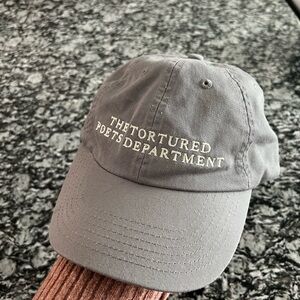 The Tortured Poets Department Gray Cap Taylor Swift
